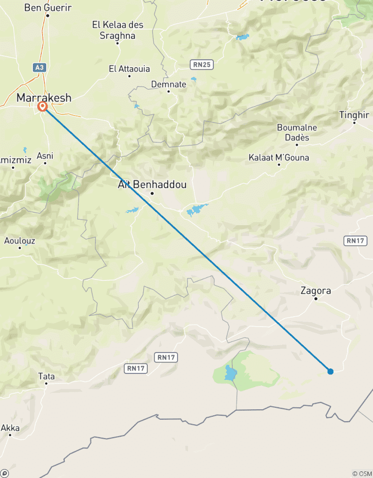 Circuito Excursión a camello por el desierto de Marruecos - Tras la pista del alquimista