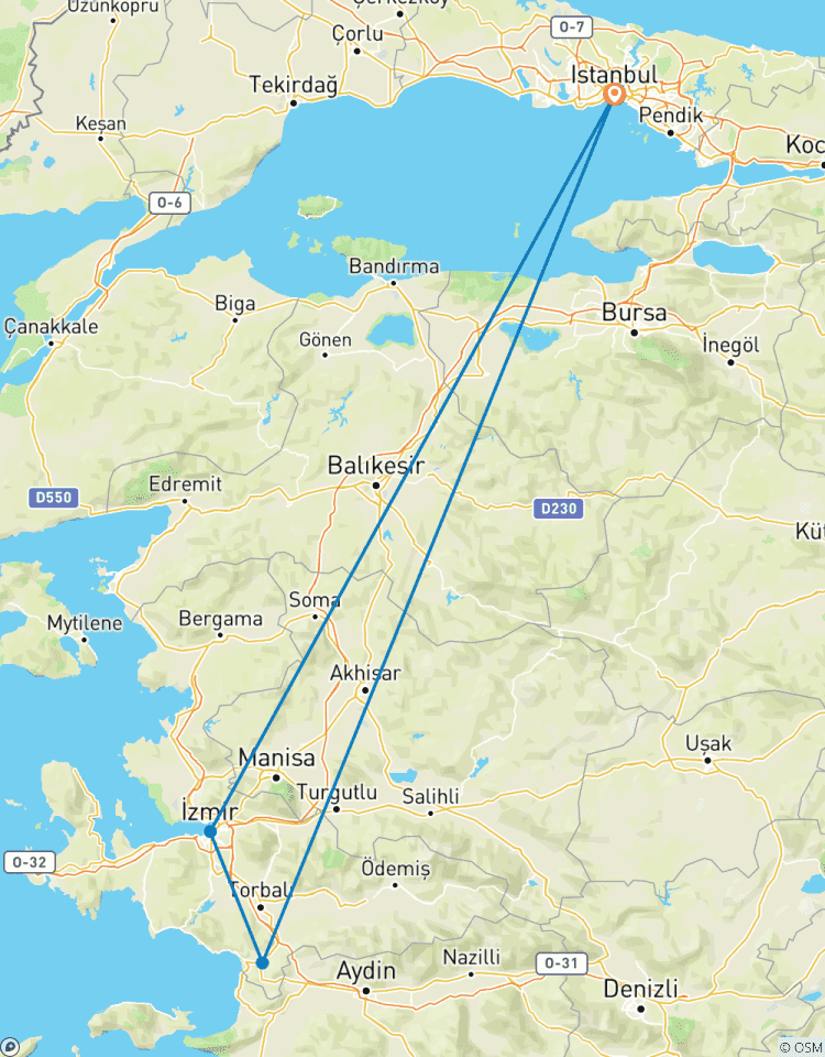Circuito Excursión de un día a Éfeso desde Estambul