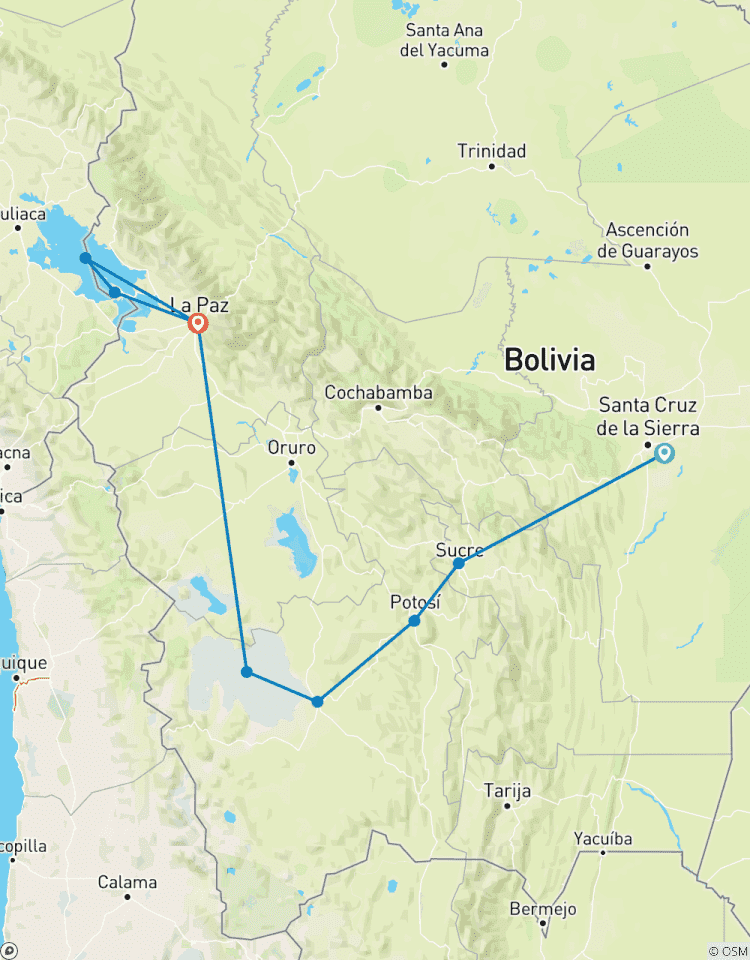 10 jours en Bolivie : les hauts lieux multiculturels circuit