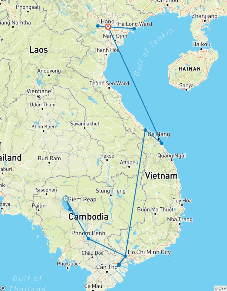 Genuine Cambodia and Vietnam In 14 Days Tour