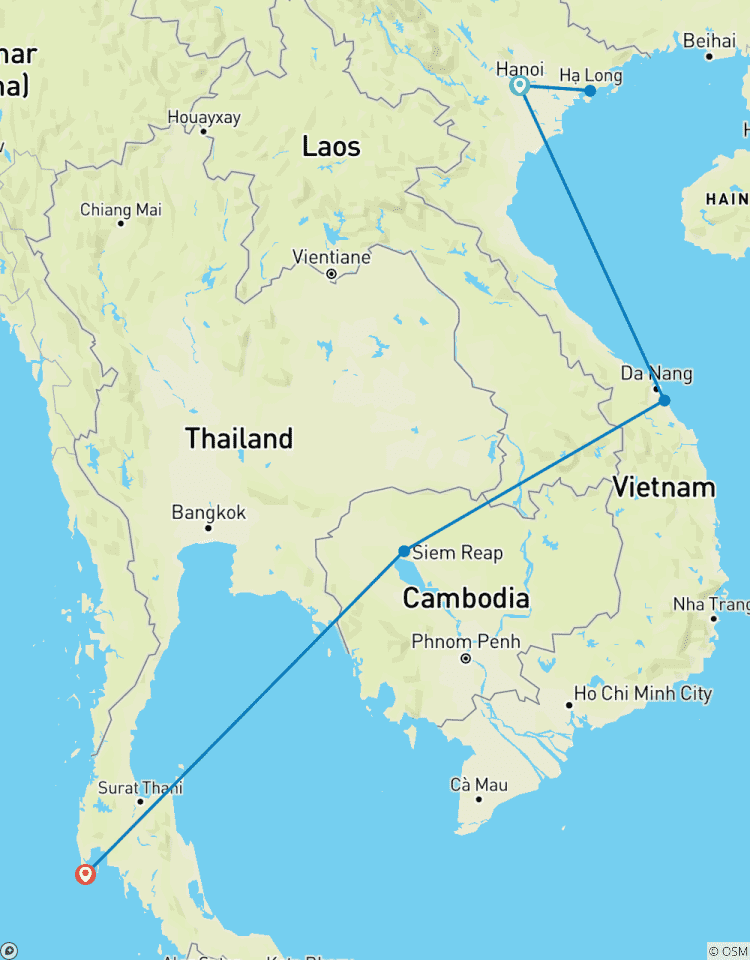 Discover Vietnam Cambodia and Thailand in 10 Days - Private Tour Tour