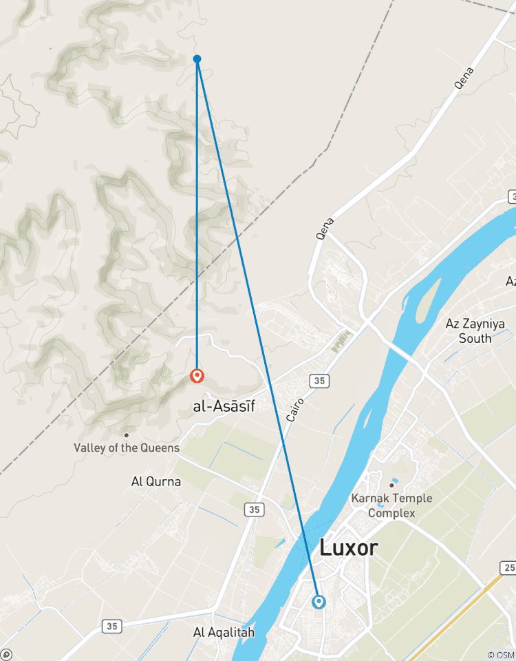 Circuito BANCOS ESTE Y OESTE DE LUXOR - Entre el Cielo y el Inframundo