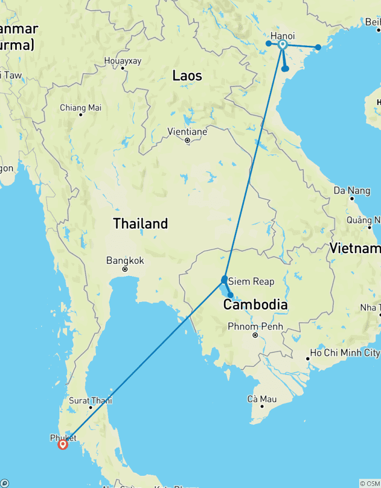The Gift of Vietnam, Cambodia, Thailand In 11 Days Tour