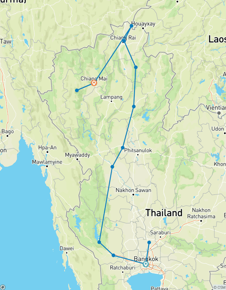 Explorer Thailand 10 Day 9 Night Tour