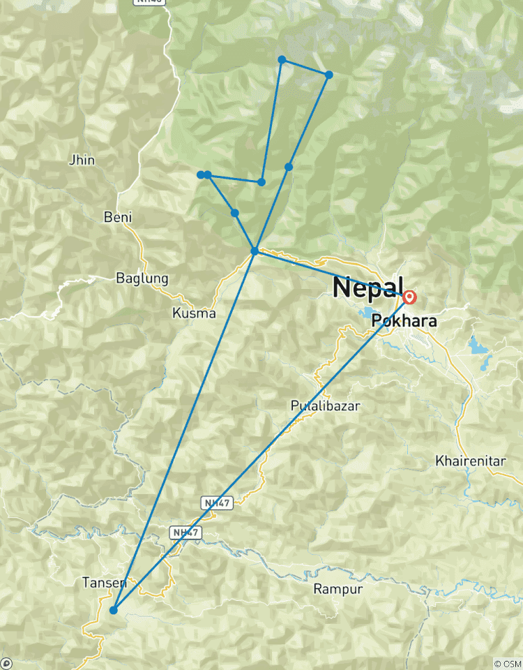 Annapurna Basiskamp (inclusief Poonhill)-rondreis