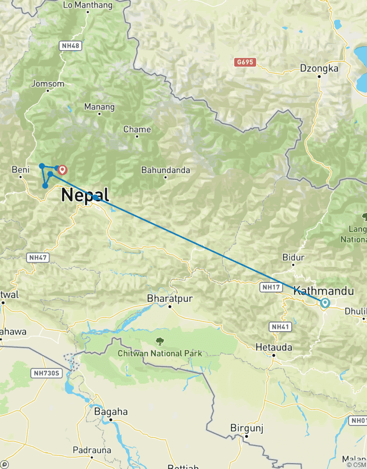 Trek de Ghorepani-Poon Hill circuit