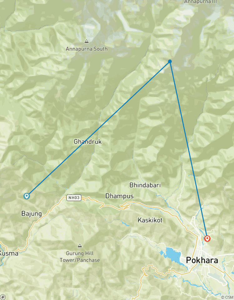Mardi Himal Basiskamp-rondreis
