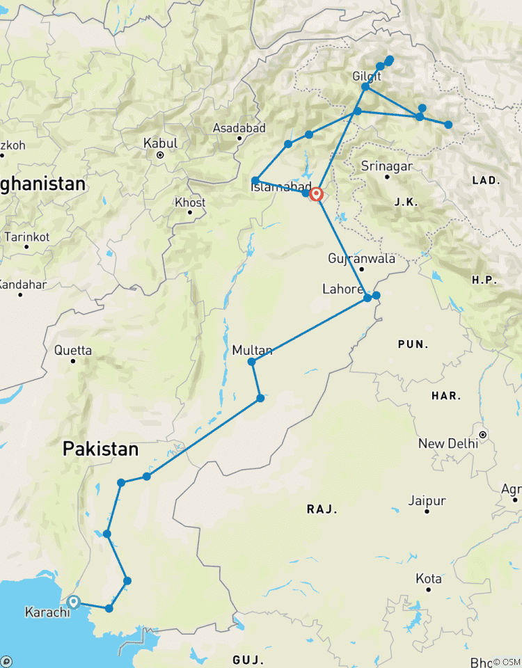 Pakistan In Depth Exploratory Tour Tour