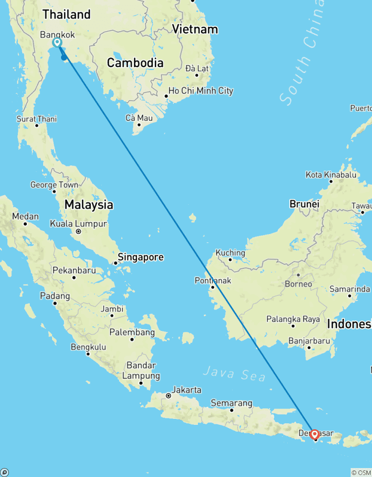 9 Tage Bangkok, Pattaya und die Insel Bali Rundreise