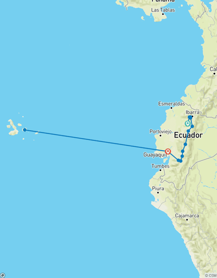 Circuito Höhepunkte Ecuador y Galápagos