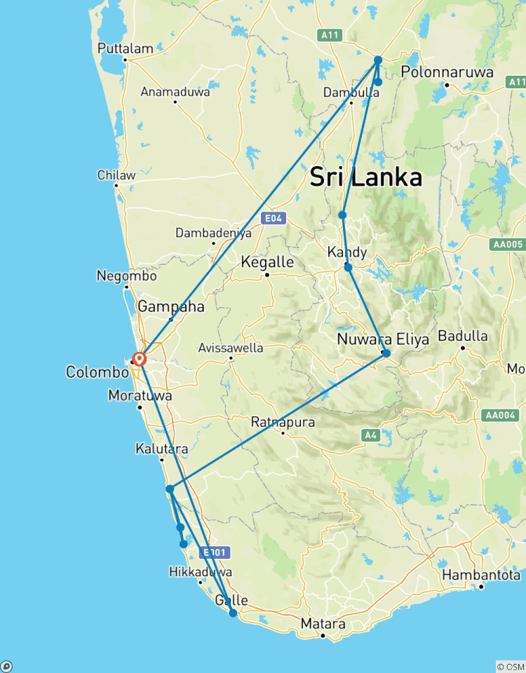 Sri Lanka – het rijke erfgoed, de theeroutes, prachtige treinrit, wilde dieren & stranden – incl. maaltijden-rondreis