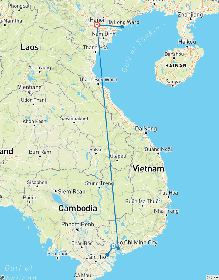 Vietnam Sud et Nord - 6 jours circuit