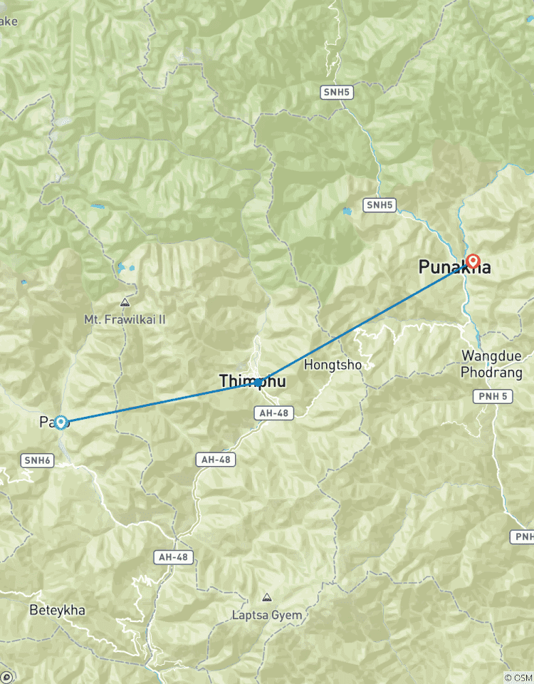 Découvrir le Bhoutan : escapade de 5 jours circuit