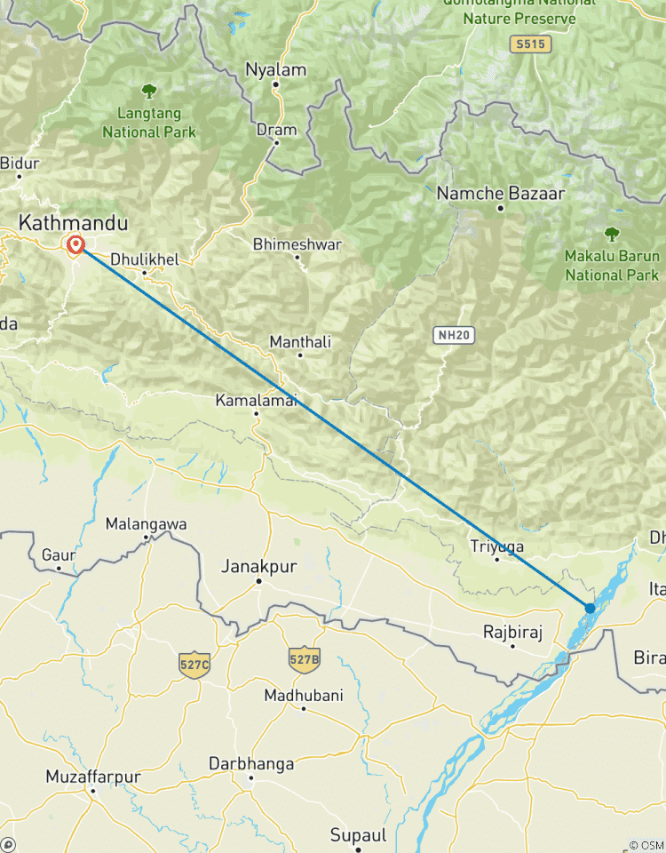 Circuit de 3 jours dans la réserve faunique de Koshi Tappu au départ de Katmandou circuit