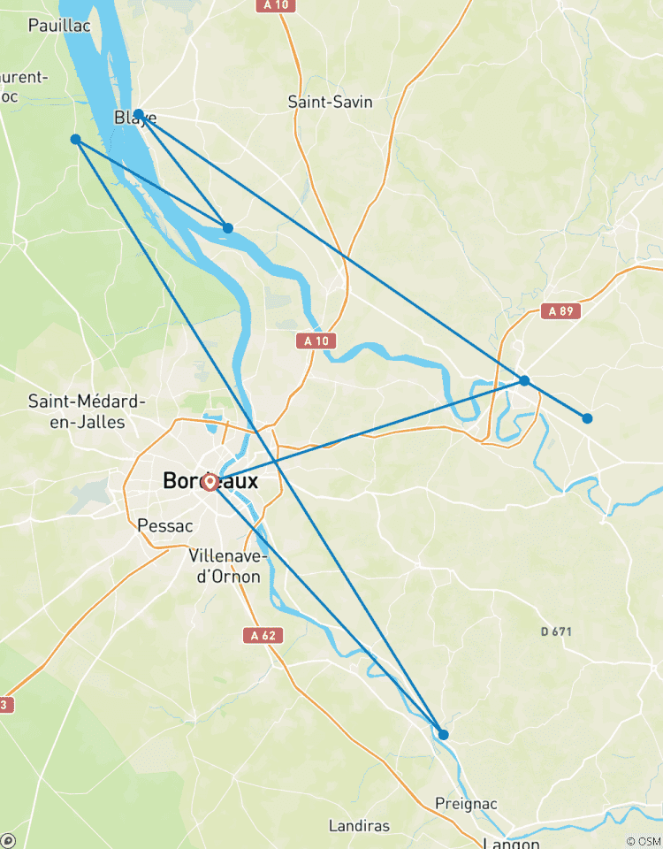 Smaak van Bordeaux (Wijncruise) 2026-rondreis