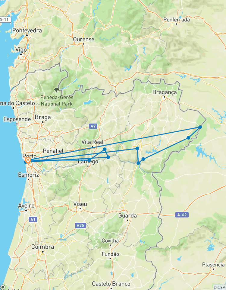 Douro Valley self-guided bike tour Tour