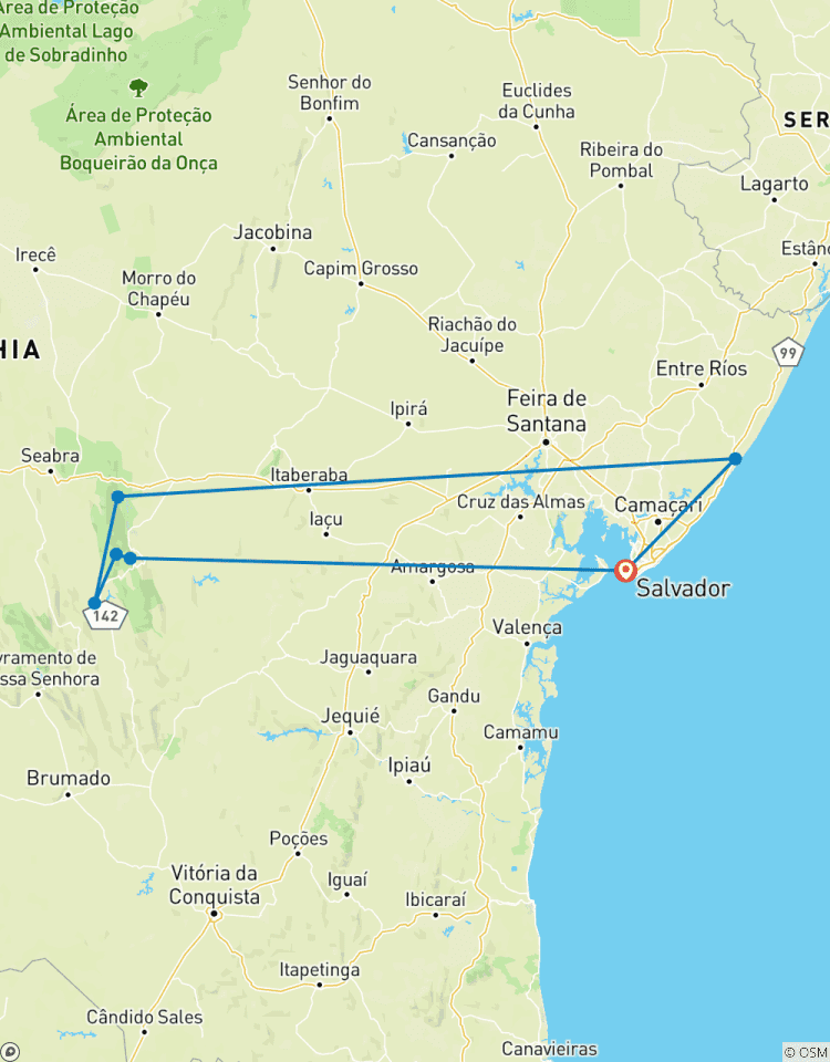 Bahia Abenteuer Rundreise