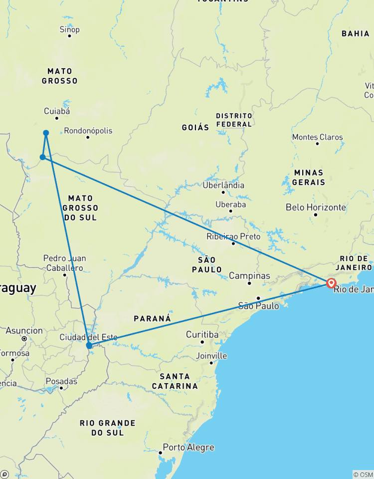 Circuito Tras las huellas del jaguar (incluye vuelos nacionales)