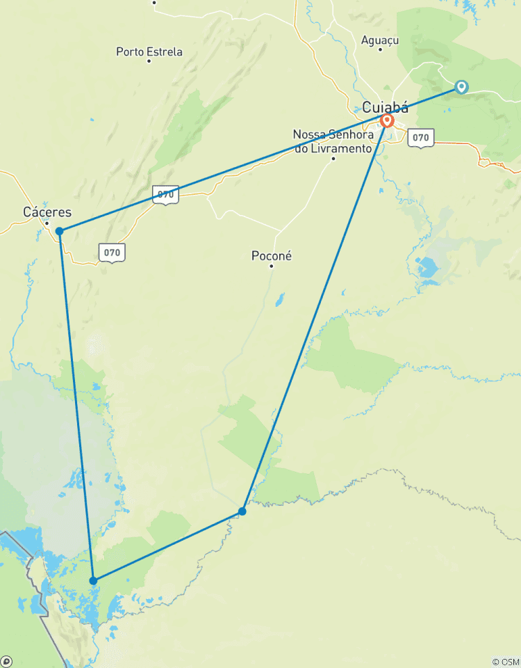Nördliches Pantanal Rund Rundreise