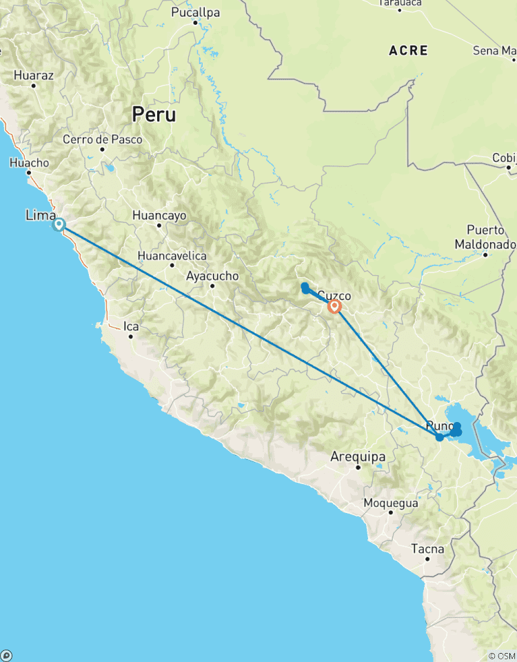Circuito 8 días Del Titicaca a Machu Picchu