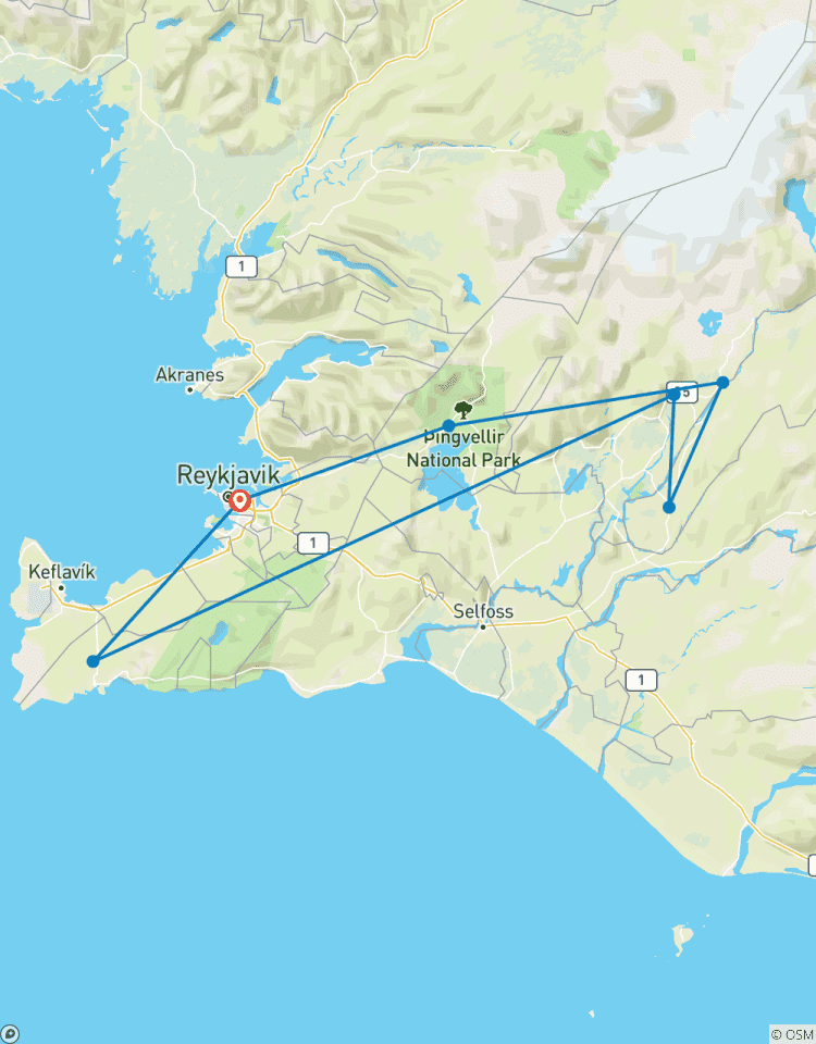 4-Day Reykjavík City Break with Golden Circle Tour
