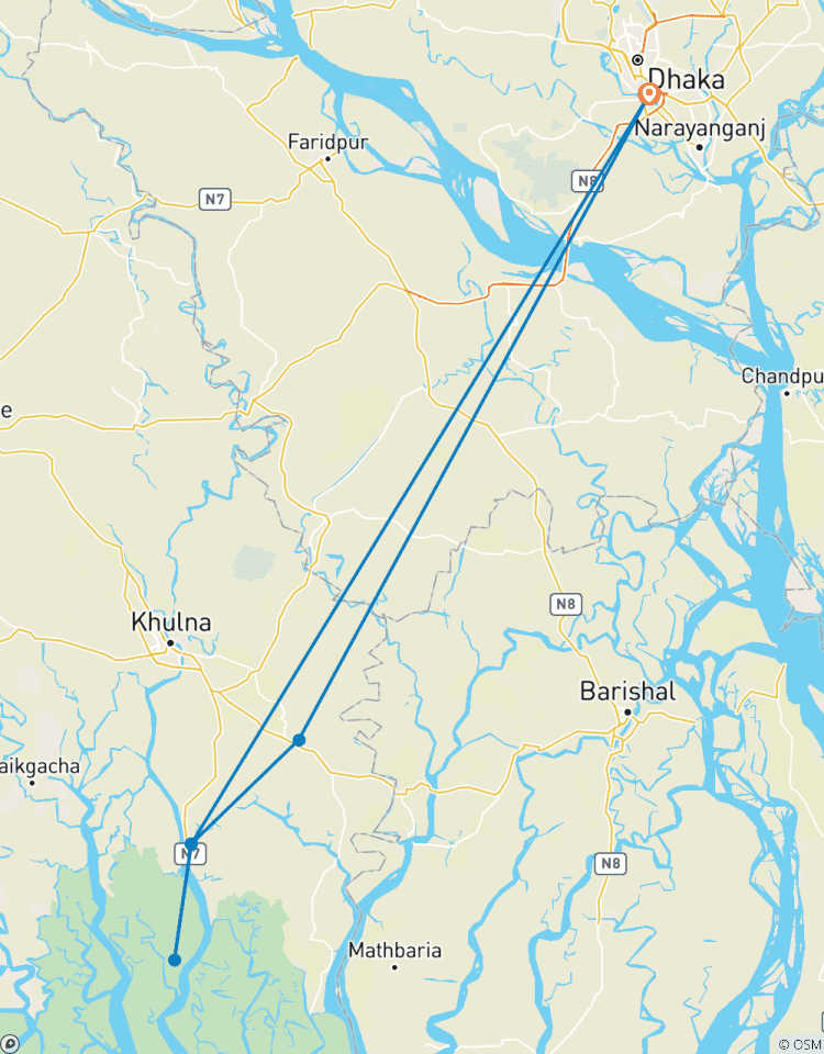 6 Days Customized Bangladesh Sundarbans Safari Tour, Private Guide & Driver Tour