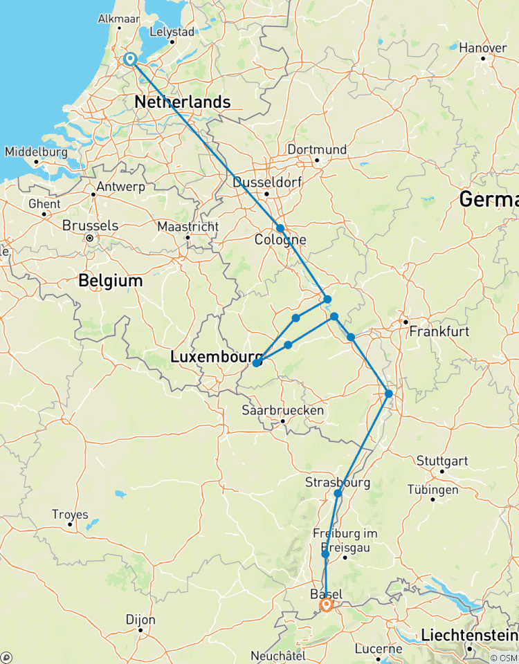 Märchen von Rhein und Mosel Rundreise