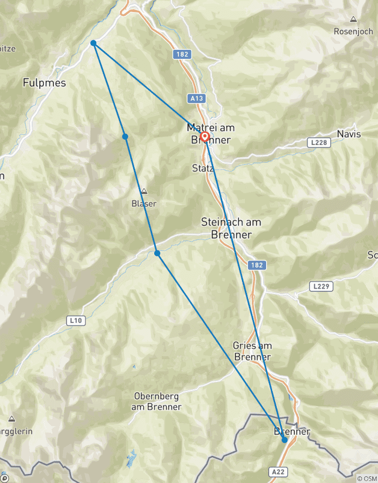 WIPP-Traverse - Individual Crossing of the Alps Tour
