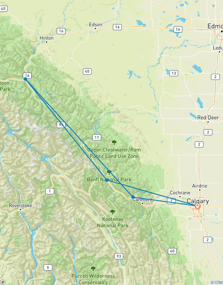 The Classic Canadian Rockies Tour