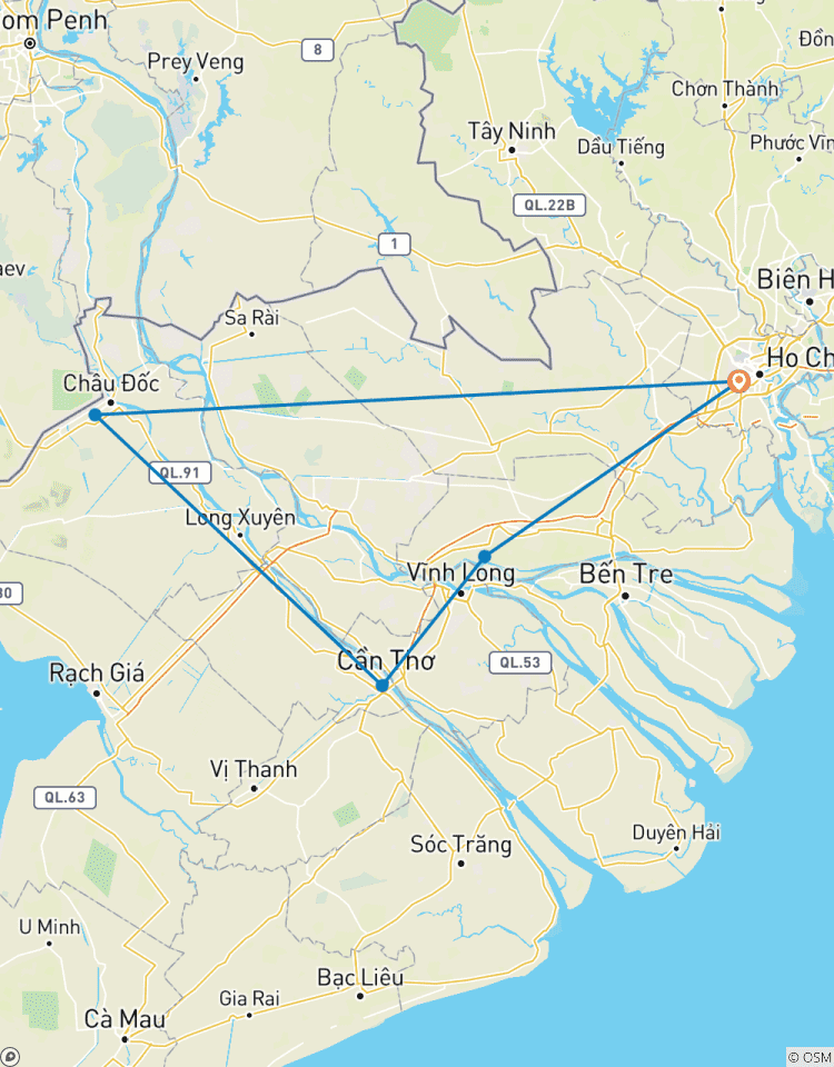 Mekong Delta 3 dagen 2 Rondreis door – Cai Be – Can Tho – Chau Doc-rondreis