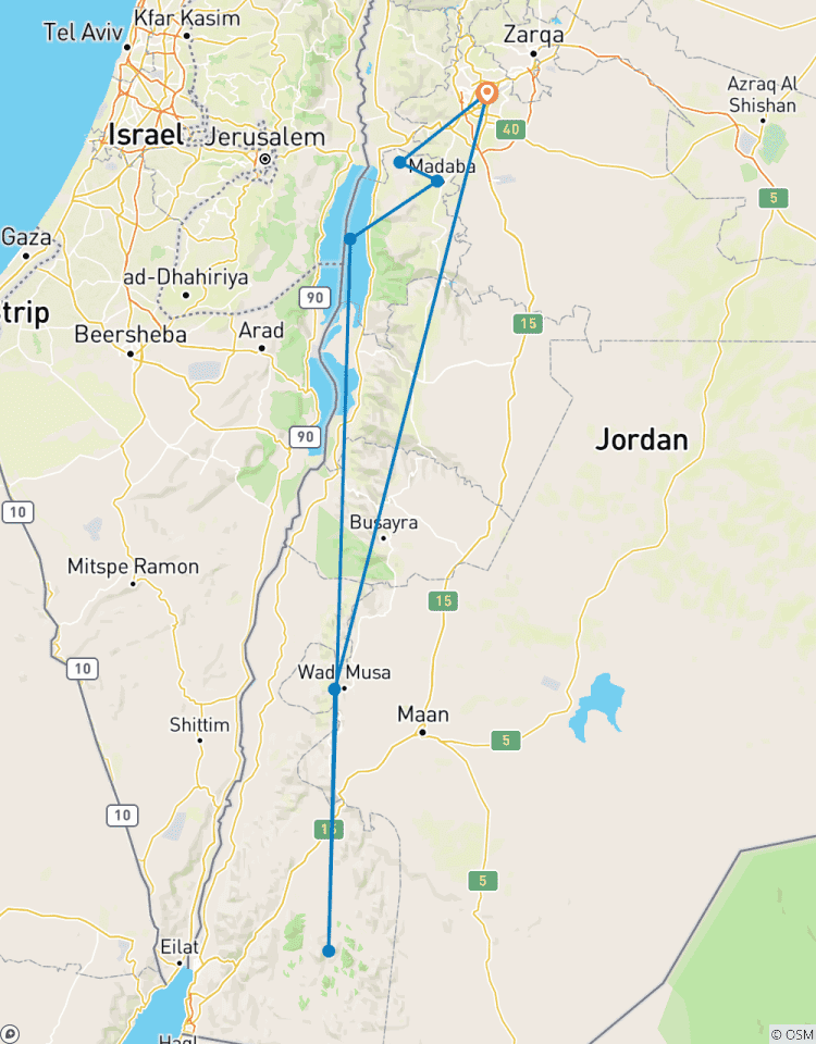 5 days Discovering the Near East - departure every Monday, Wednesday & Friday Tour
