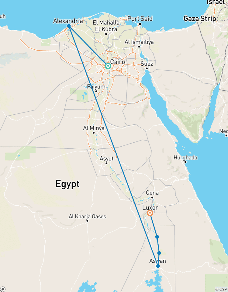 Lune de miel - Aventure sur le Nil en Égypte - 8 jours circuit