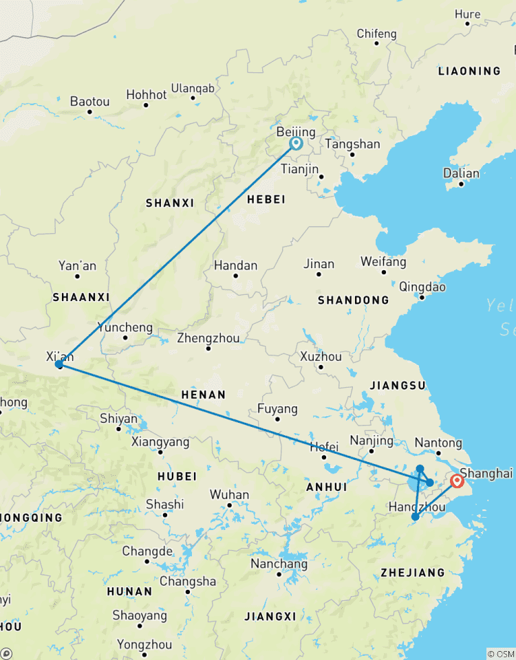 11 jours de Chine impressionnante circuit