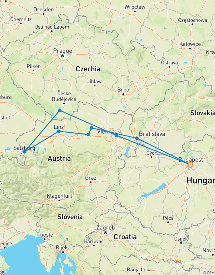 Circuito Lo mejor del Danubio 2026
