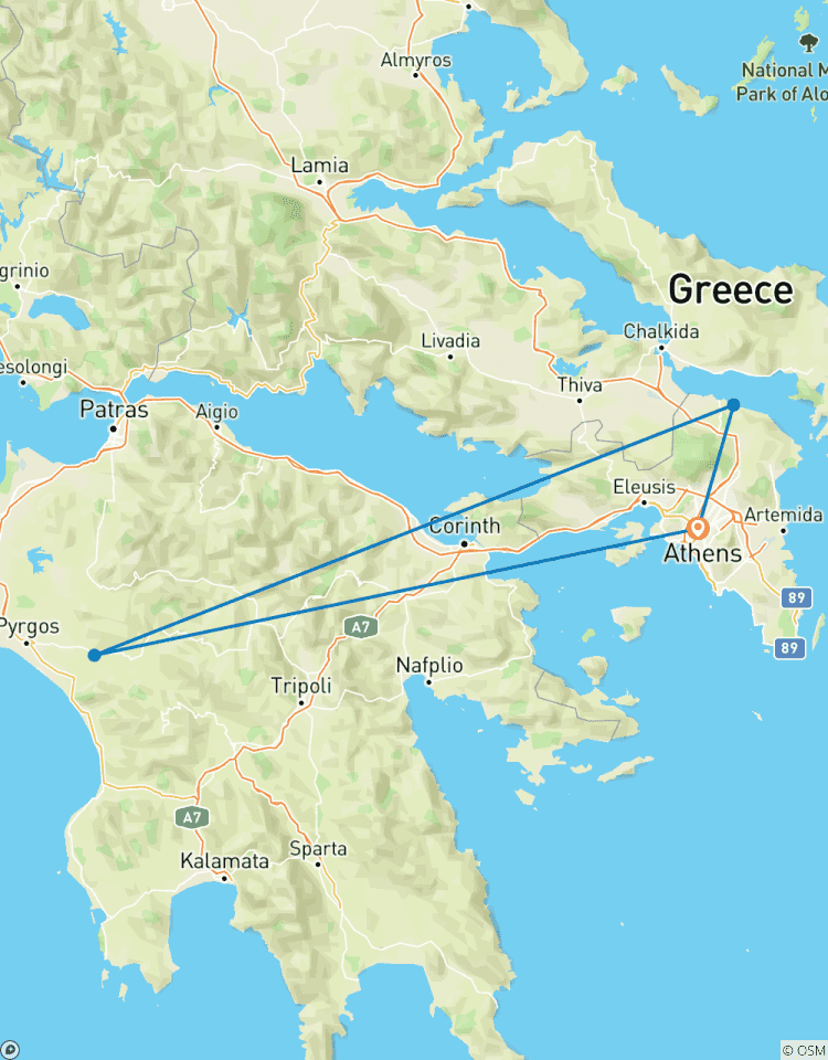 HERCULES | Athènes, Delphes, Olympie et Météores circuit