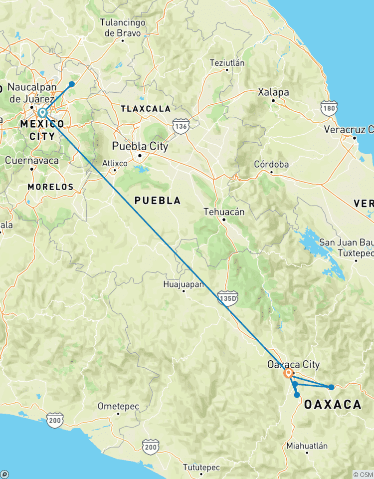 Circuito Lo Mejor de Ciudad de México y Oaxaca: Comida, Historia, Cultura y Artesanía (7 días)