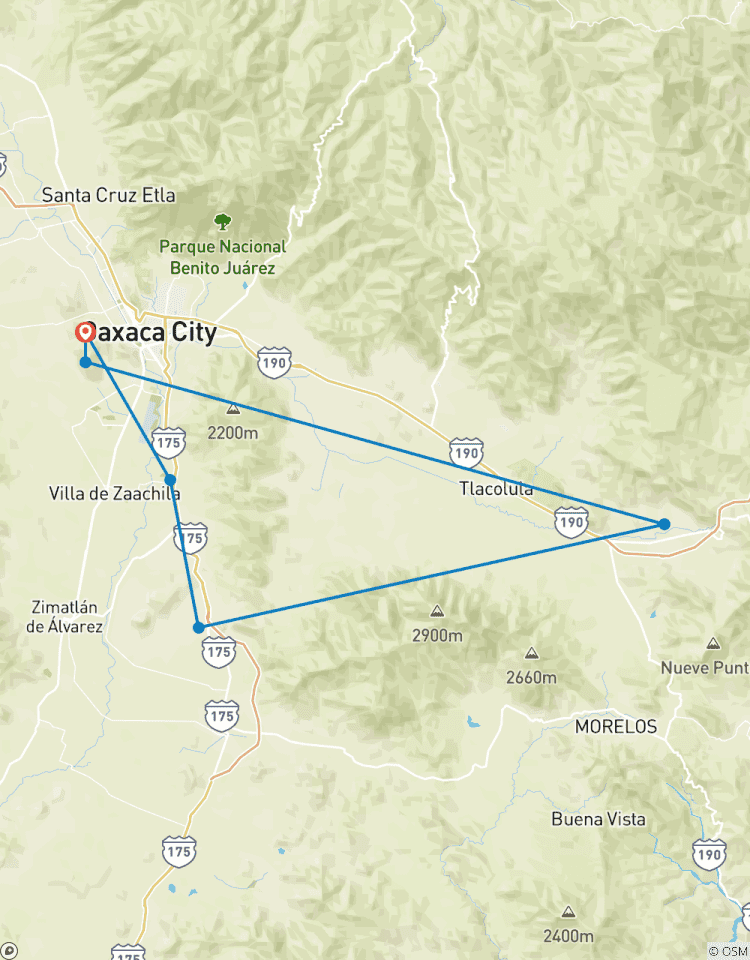 Circuito Experiencia de 4 días en Oaxaca: Monte Albán, Mitla y Pueblos Artesanos