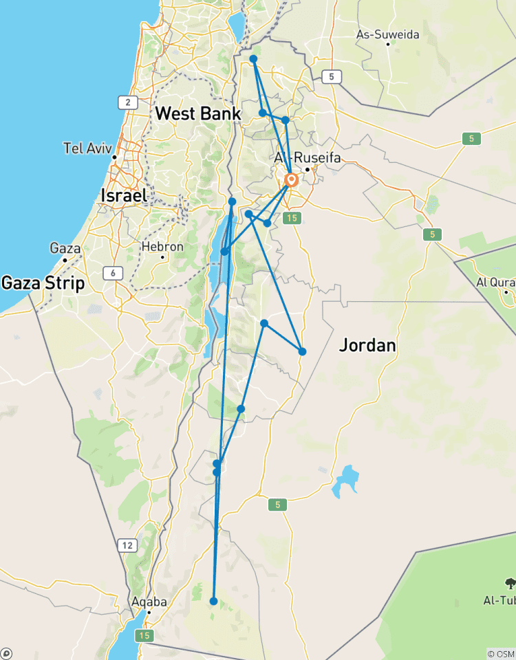 7 Day 6 Night Discover Jordan Tour (CT-JHT-014) Tour