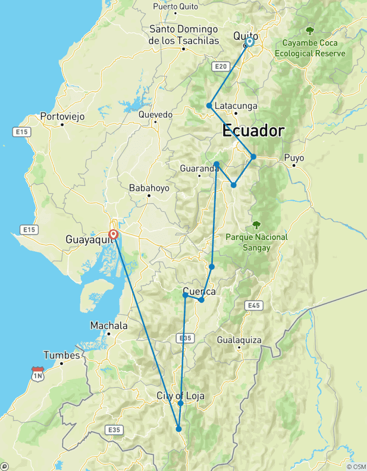 Circuito 11 Días Descubriendo el Ecuador Continental: Viaje a la Naturaleza
