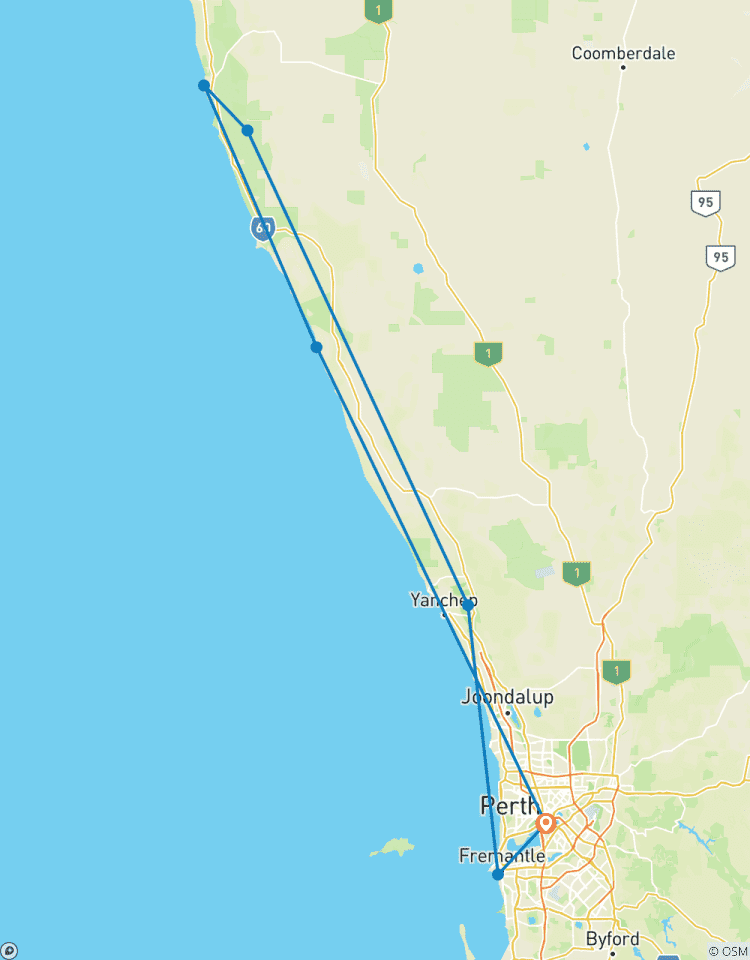 Circuito Programa de escala de 4 días en Perth