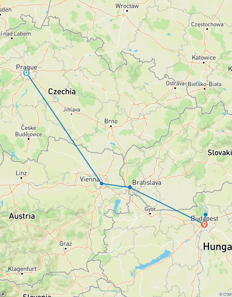 Prague to Budapest & Christmas Time on the Danube Tour