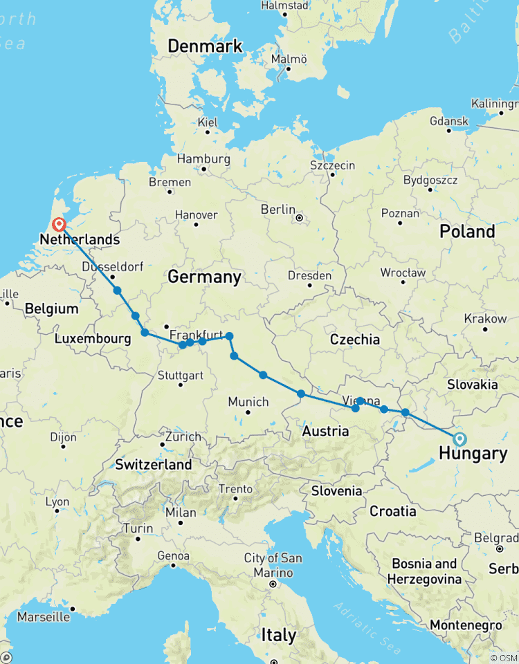 Splendours of Europe 2025|2026|2027 - 15 Days Tour