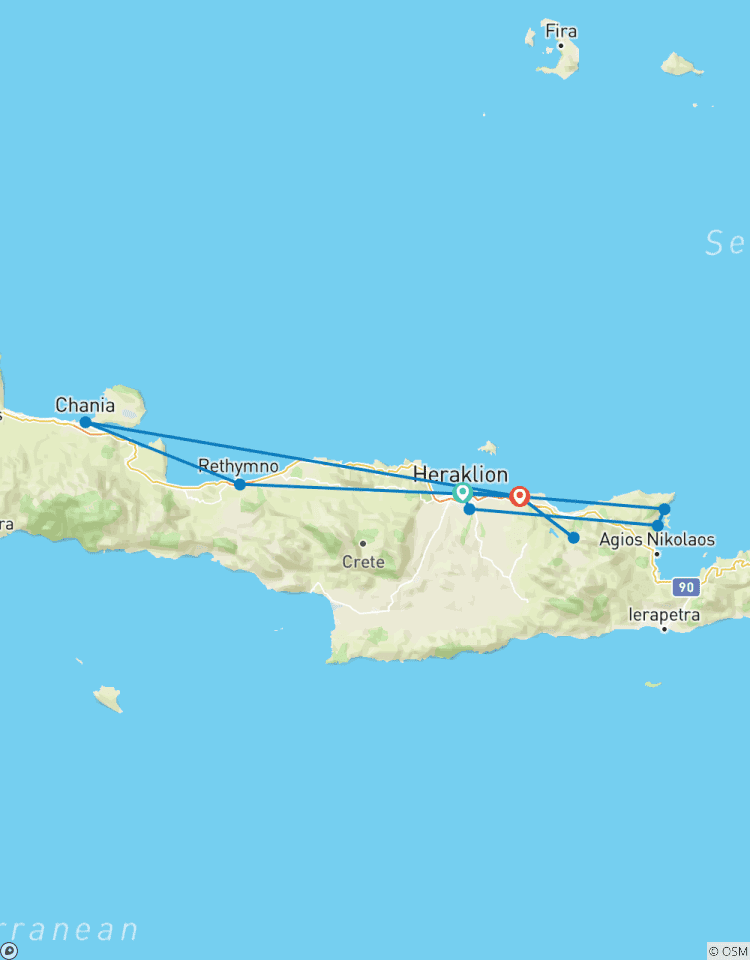 Kreta entdecken, Deutschsprachiger Reiseführer Rundreise