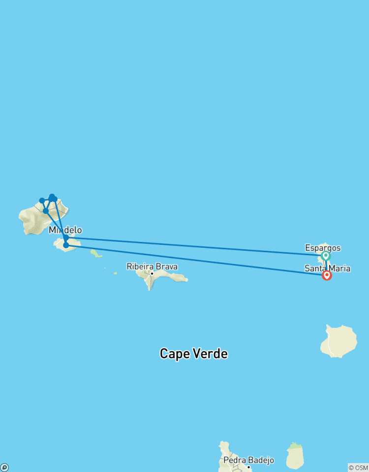 Kapverden mit Sal, São Vicente und Santo Antão 14 Tage Rundreise