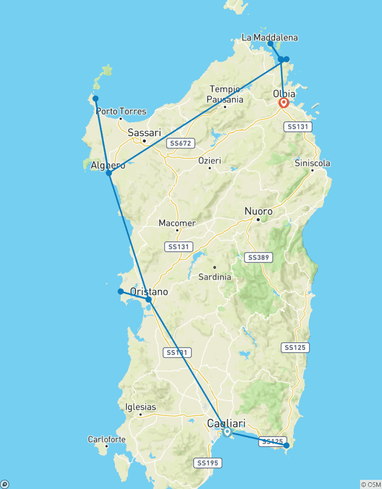 Best of Sardinia, Self-Drive Tour