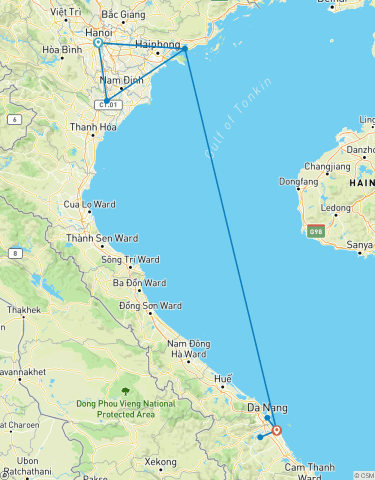 8 dagen verkenning van het beste van Noord –&Centraal Vietnam-rondreis