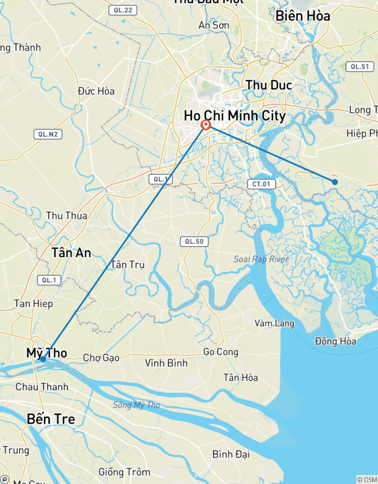 Visite de Ho Chi Minh Ville circuit