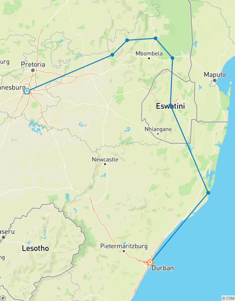 Panorama South Africa (road trip) Tour