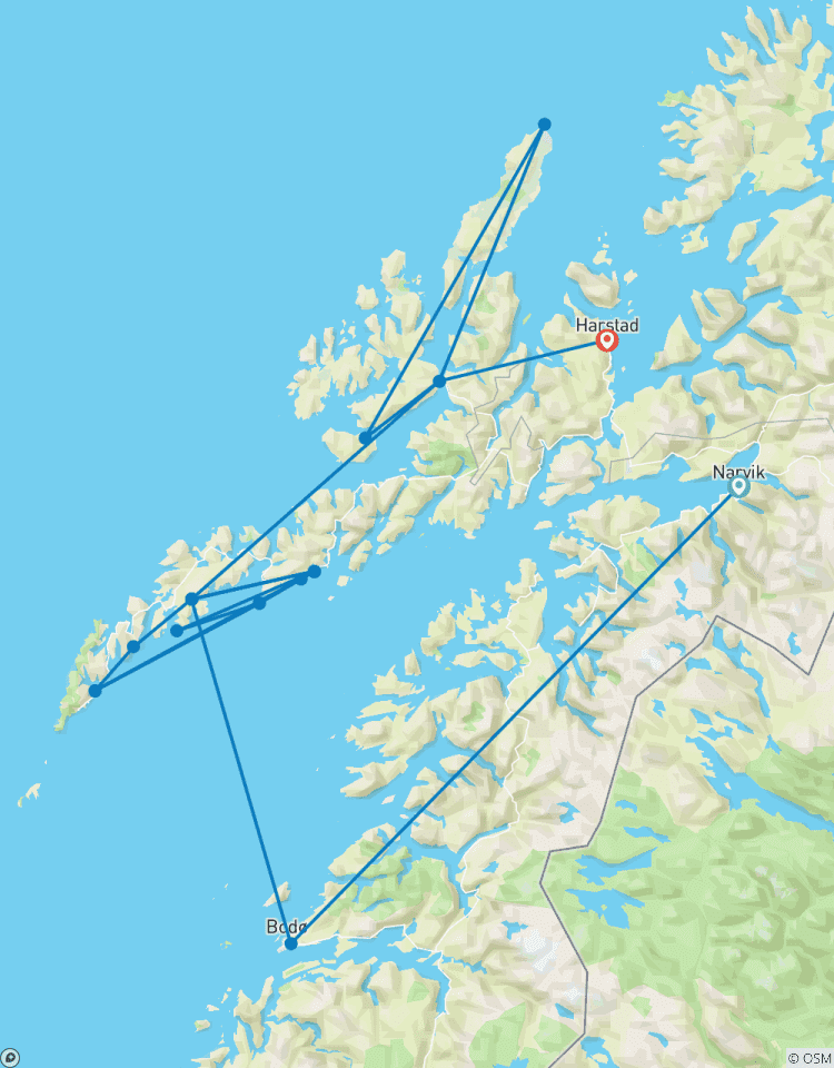 Traumziel Lofoten und Vesteralen Rundreise