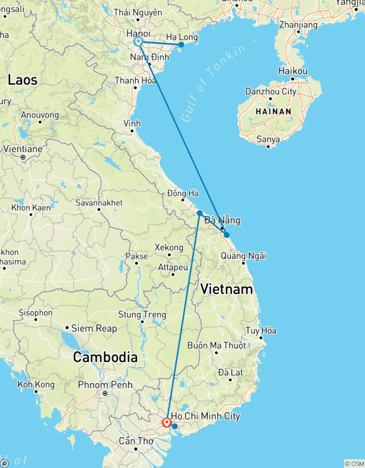 Trésors du Vietnam (voyage privé) circuit